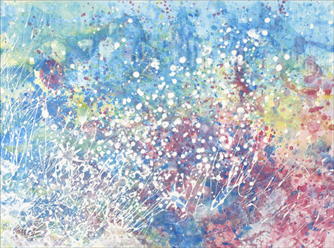 Explosions of Colour Giclee Print